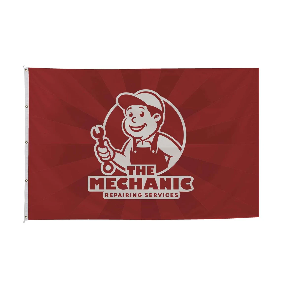 20' x 30' Nylon Flag Single-Sided 1