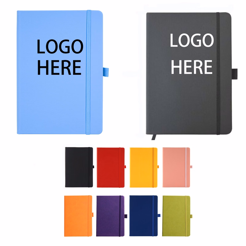 Pocket Size Hardcover Notebook With Pen Loop A6