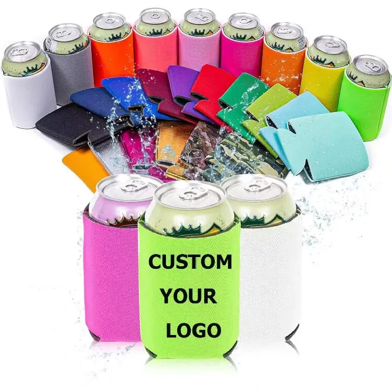 Can Cooler Holder, custom koozie with logo imprint 1