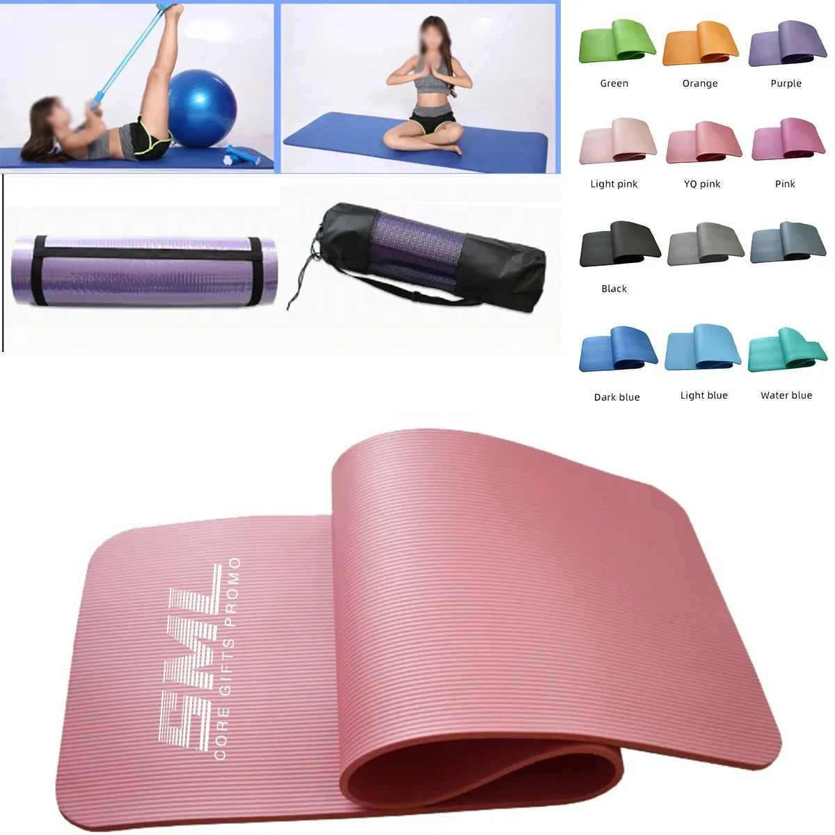 Extra Thick Exercise Yoga Mat 1