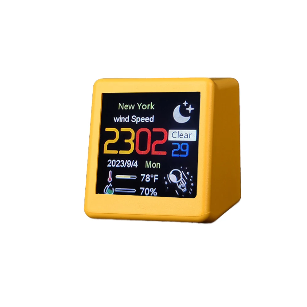 Multi-Function Information WiFi Smart Desktop Clock 1