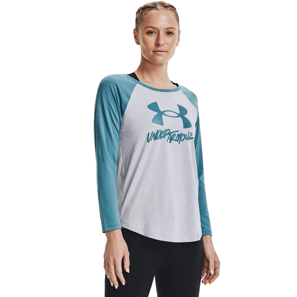 Women's UA Sportstyle Baseball T-Shirt 1