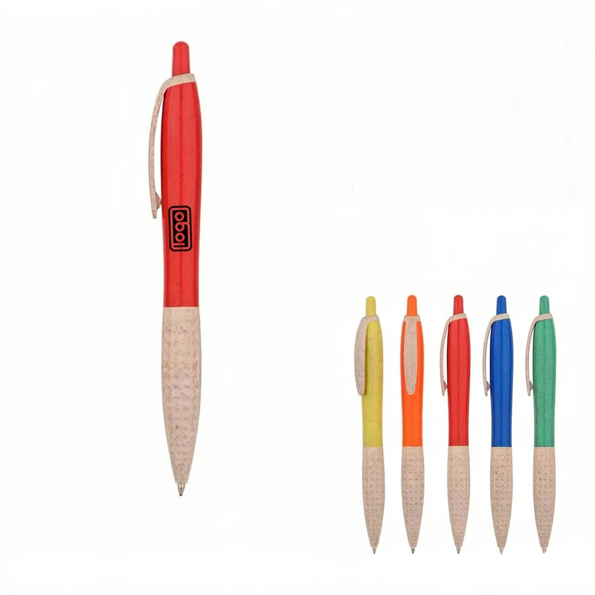 Wheat Straw Ballpoint Pen 1