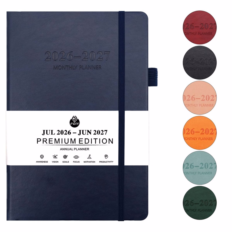 A5 Productivity Planner Notebook For July 2026 - June 2027