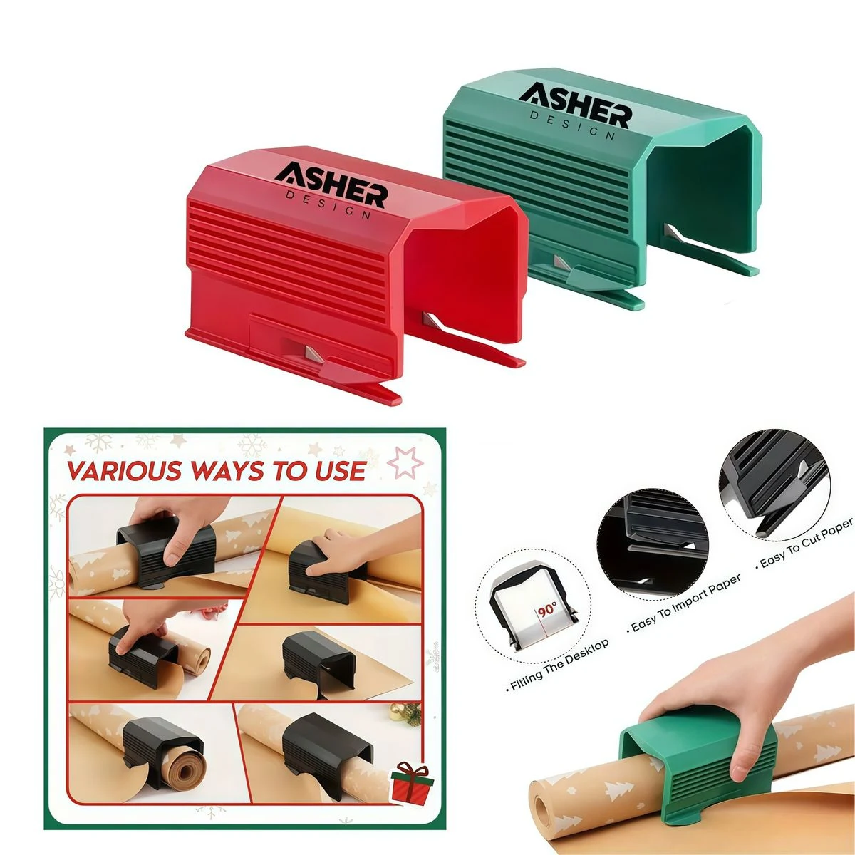 Bulk Linear Safety Paper Cutter and Roll Dispenser 1