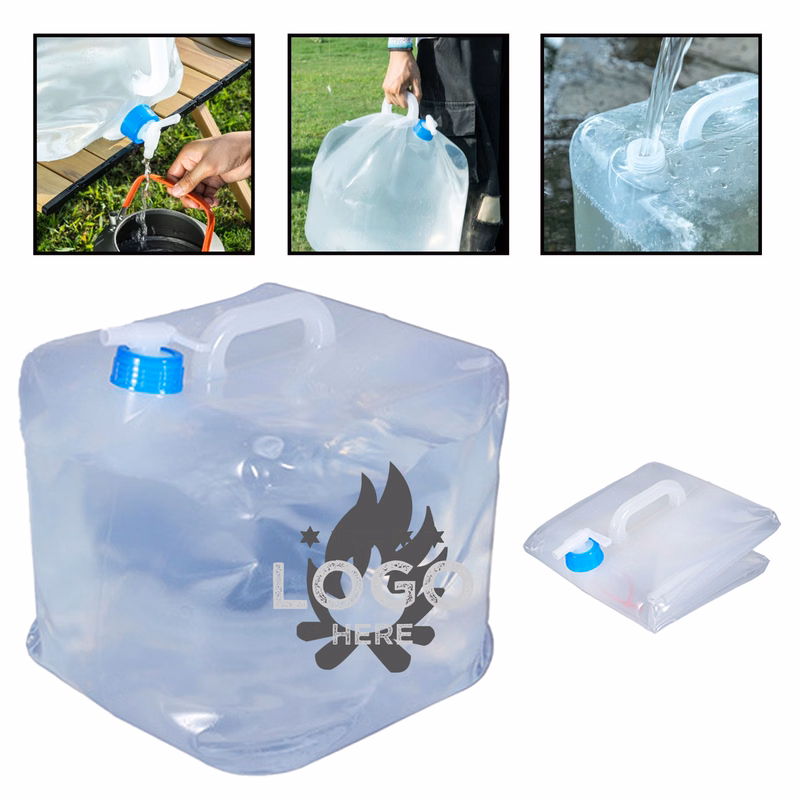 Custom 2.6-Gallon Full-Color Foldable Outdoor Water Container