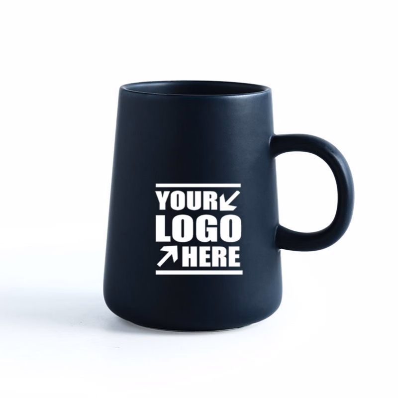 Narrow Mouth Wide Belly Matte Ceramic Mugs