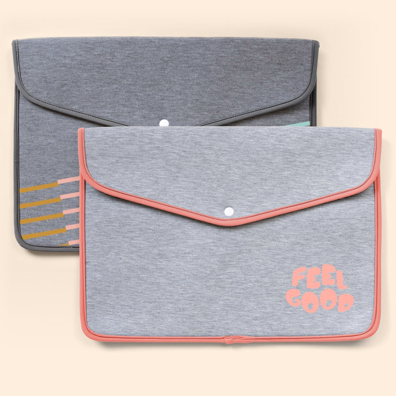 SNAPFOLIO FOR MACBOOK AIR/PRO - HEATHERED JERSEY KNIT NEOPRENE 15"