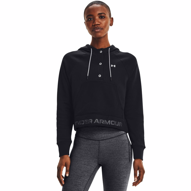 Women's UA Rival Fleece Mesh Hoodie 