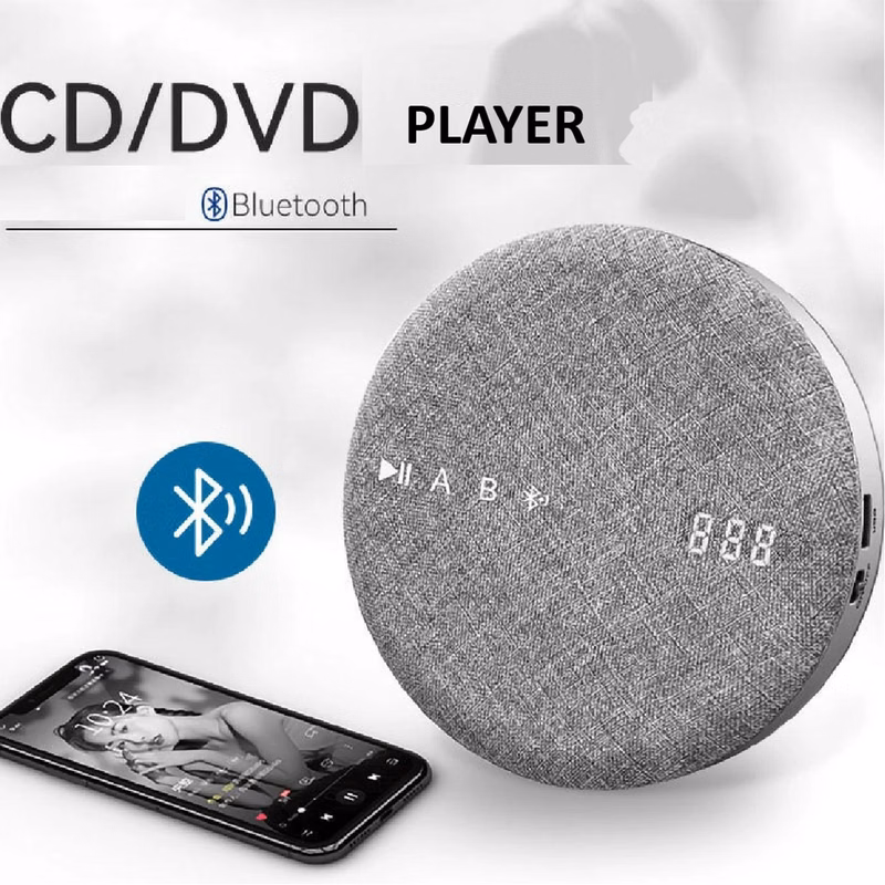 Rechargeable Portable Bluetooth Cd Player