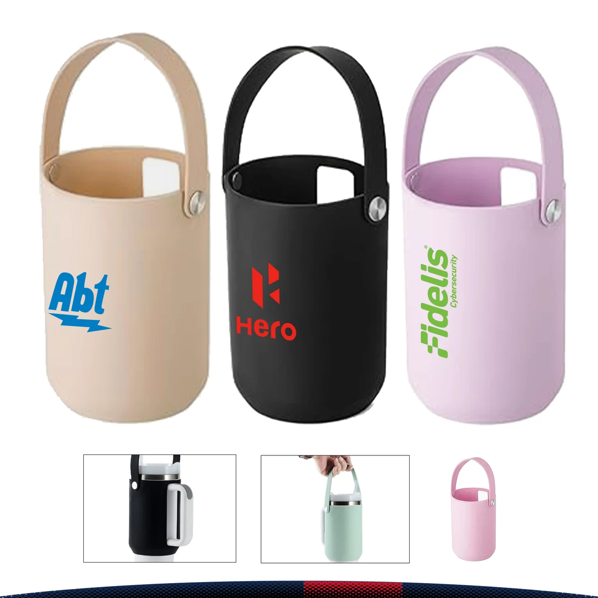 Portable Silicone Water Bottle Sleeve 1