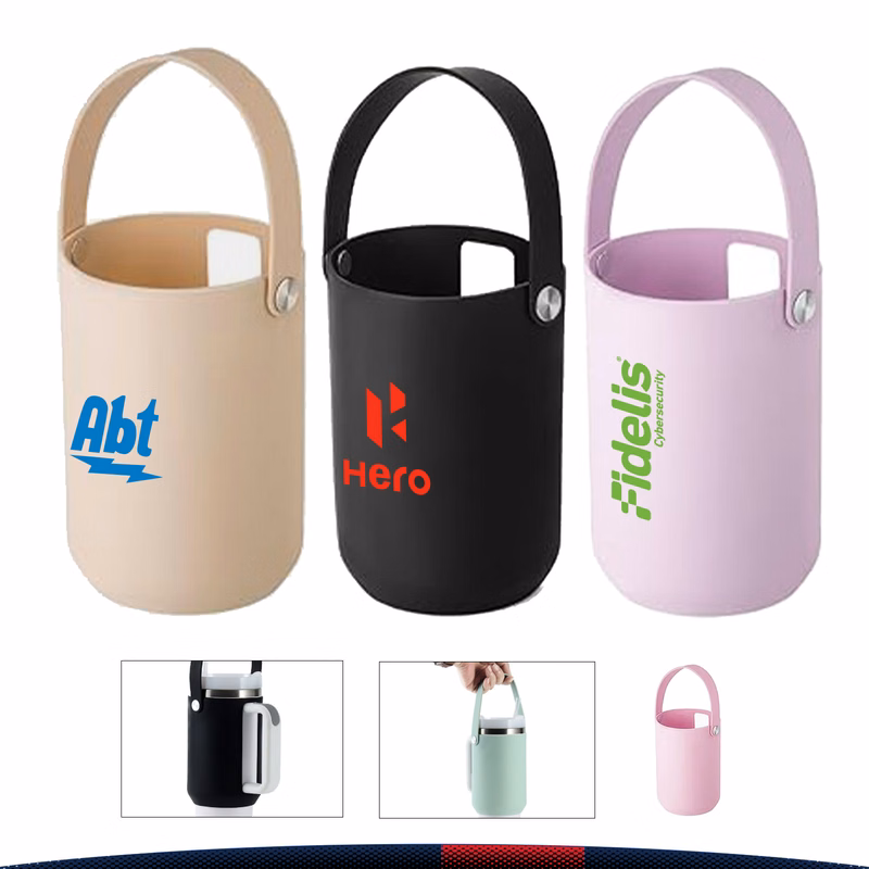 Portable Silicone Water Bottle Sleeve