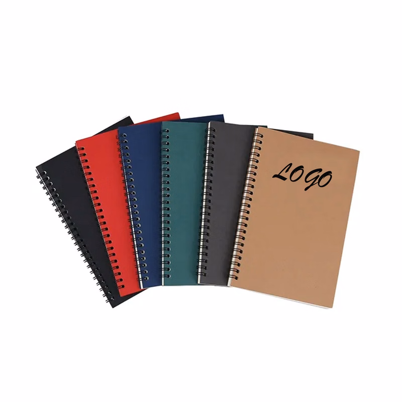 Thickened Kraft Paper Swivel Notebook A5