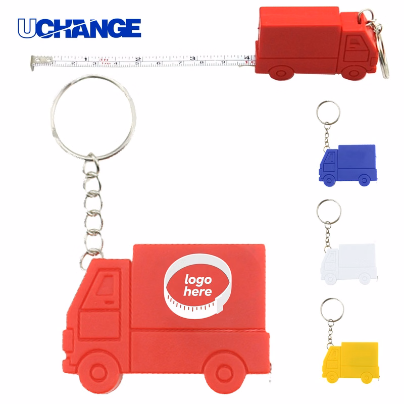 Truck Tape Measure Keychain