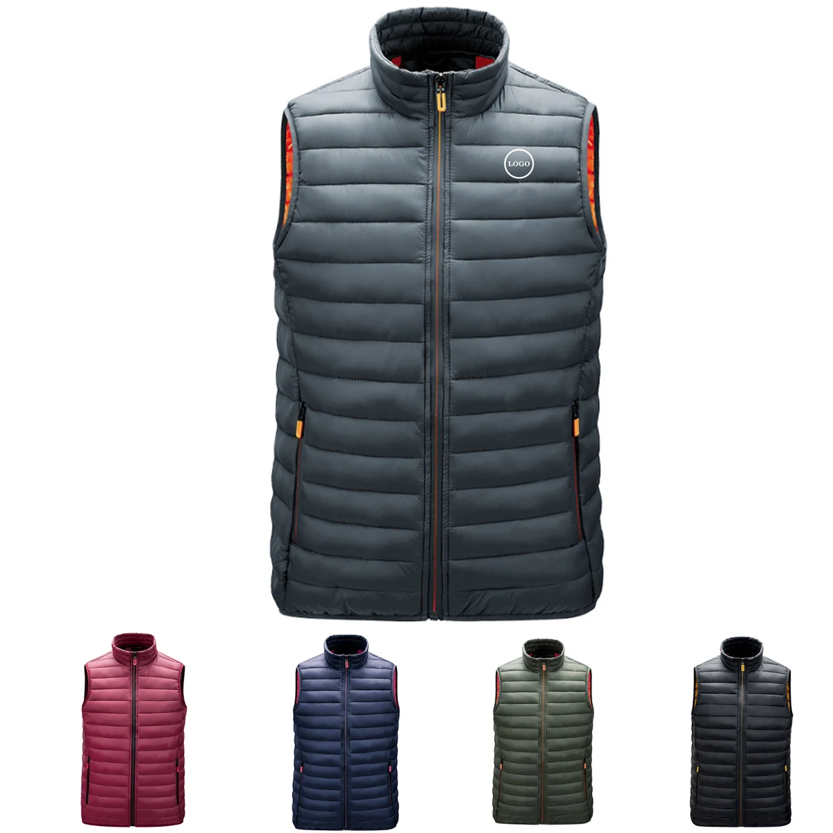Customizable Lightweight Insulated Puffer Vest 1