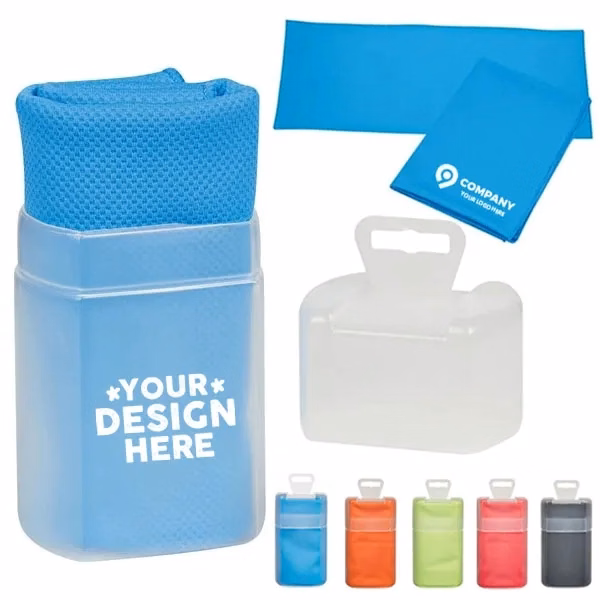 Cooling Towel In Plastic Case