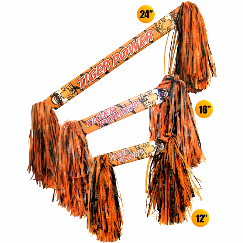 Deluxe Double End Rally Pom Pom 12 - 24"