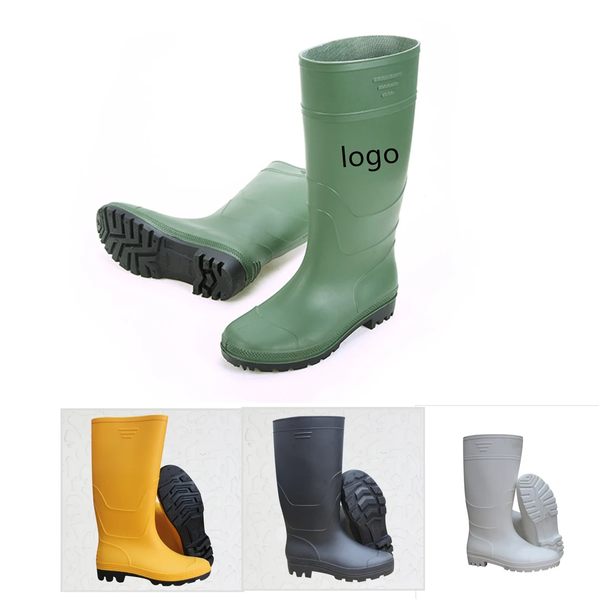 Waterproof PVC Rain Boots 1
