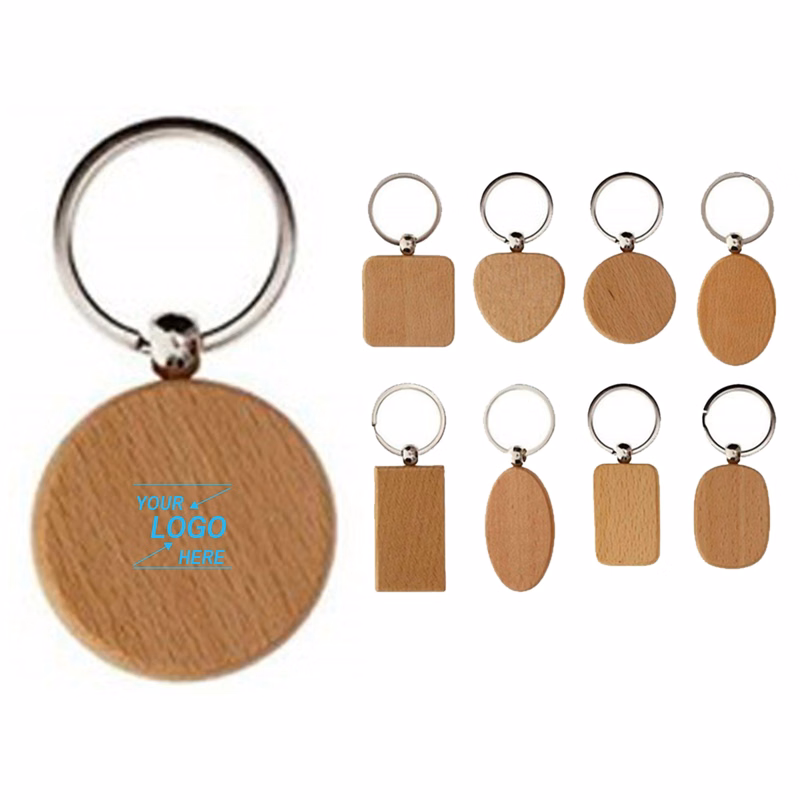 Personalized Wooden Keychain