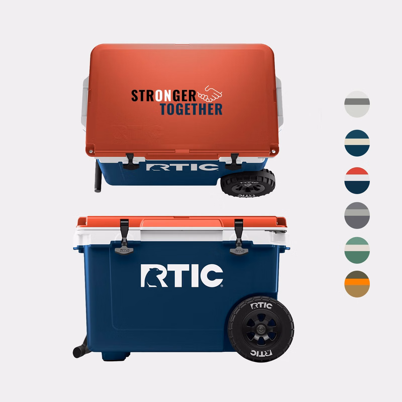 52 QT RTIC® Insulated Ultra-Light Wheeled Cooler Ice Chest (29" x 18.75")
