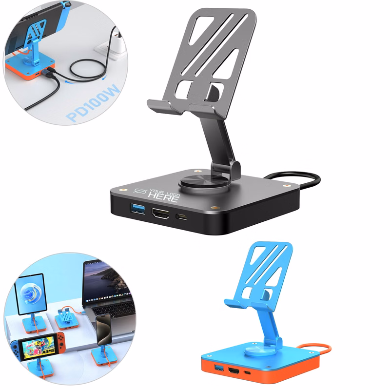Multifunctional Docking Station With Phone Holder
