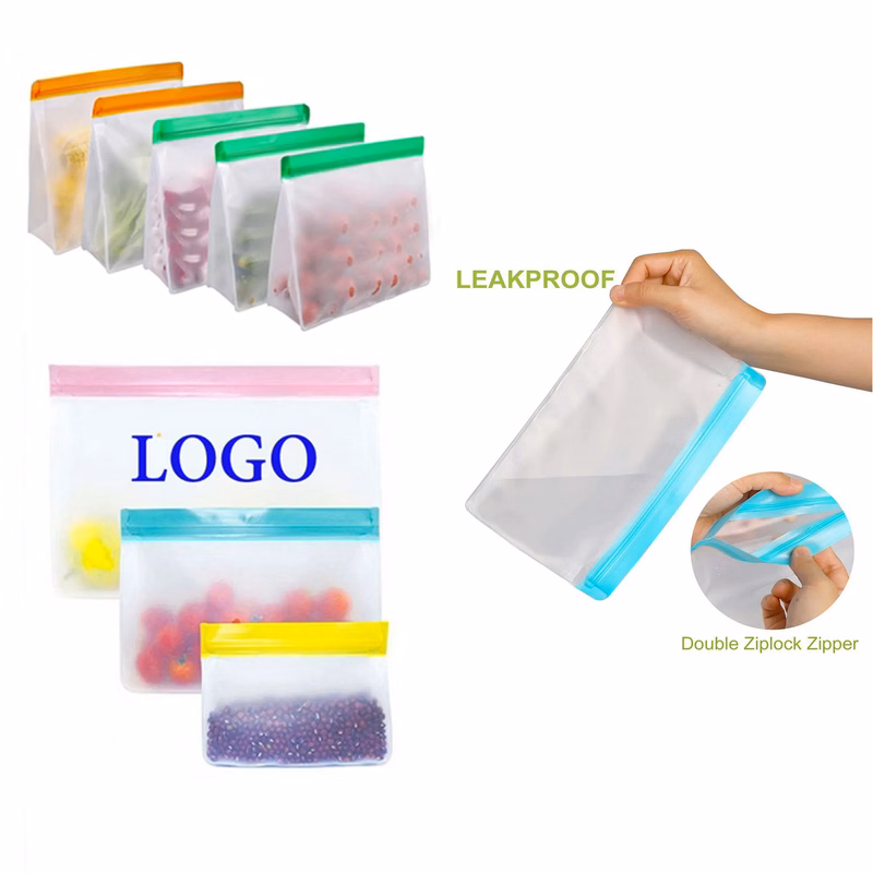 Leakproof Top Stand Up Food Storage Bag