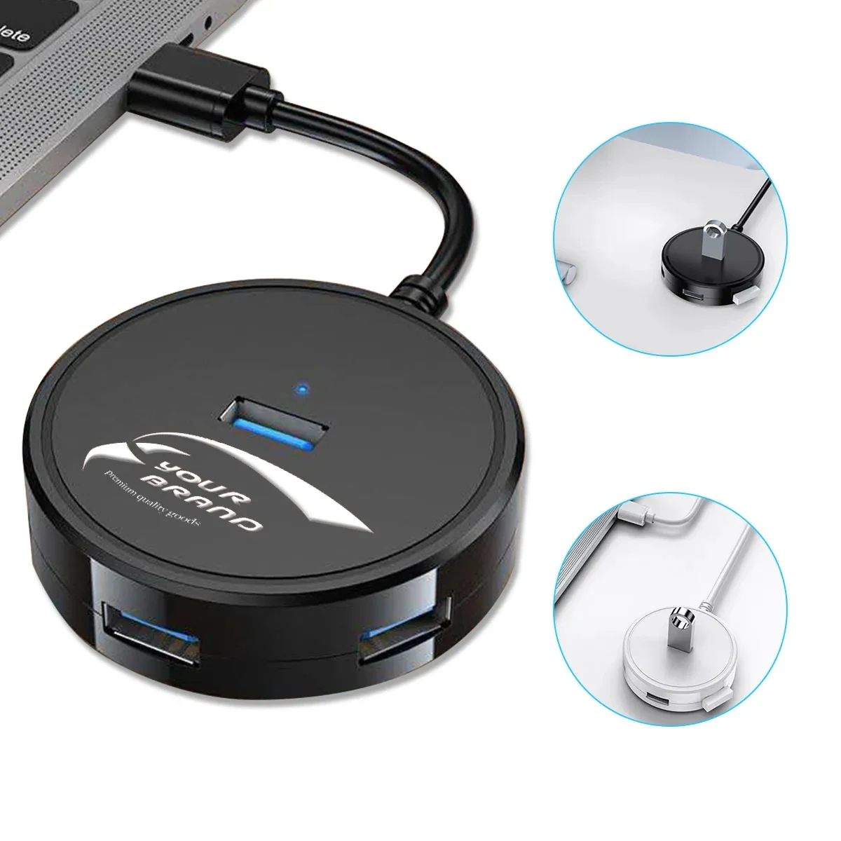 USB Multi-Port Extension Adapter Computer Accessories 1