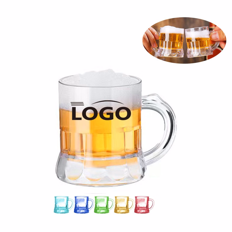 1.25 oz. Clear Plastic Mini Mug Shot Glass