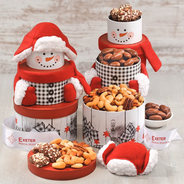 Joyous Snowman Tower