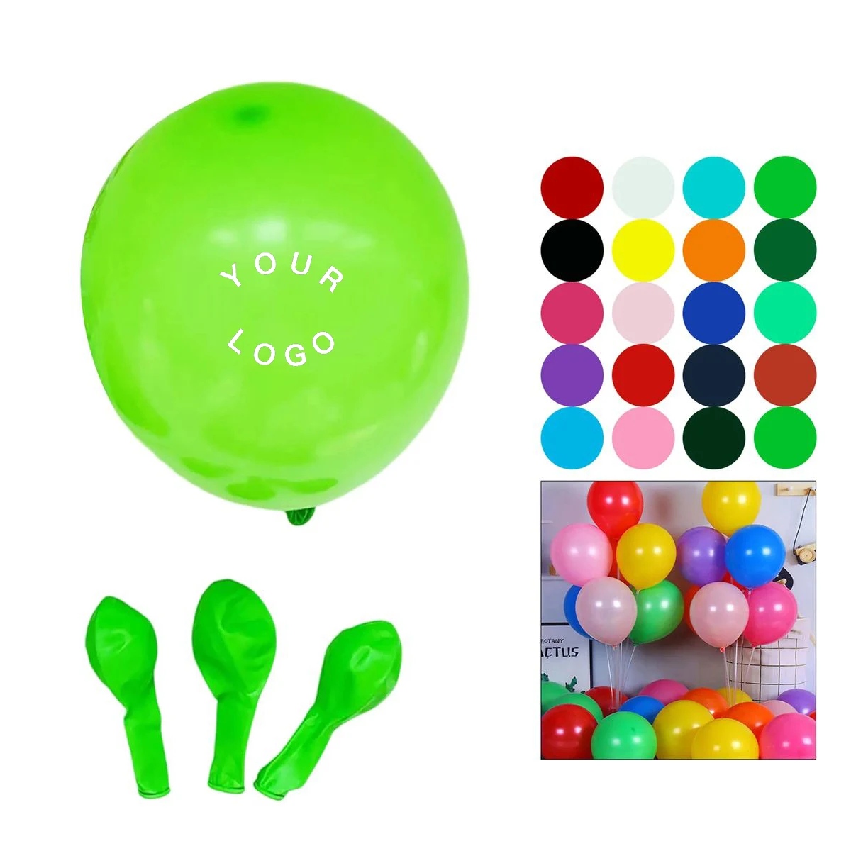 Thickened Latex Balloons for Indoor Outdoor Use 1