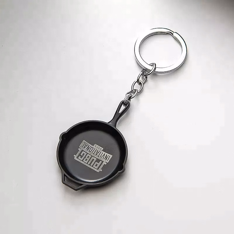 Pan Shaped Key Chain