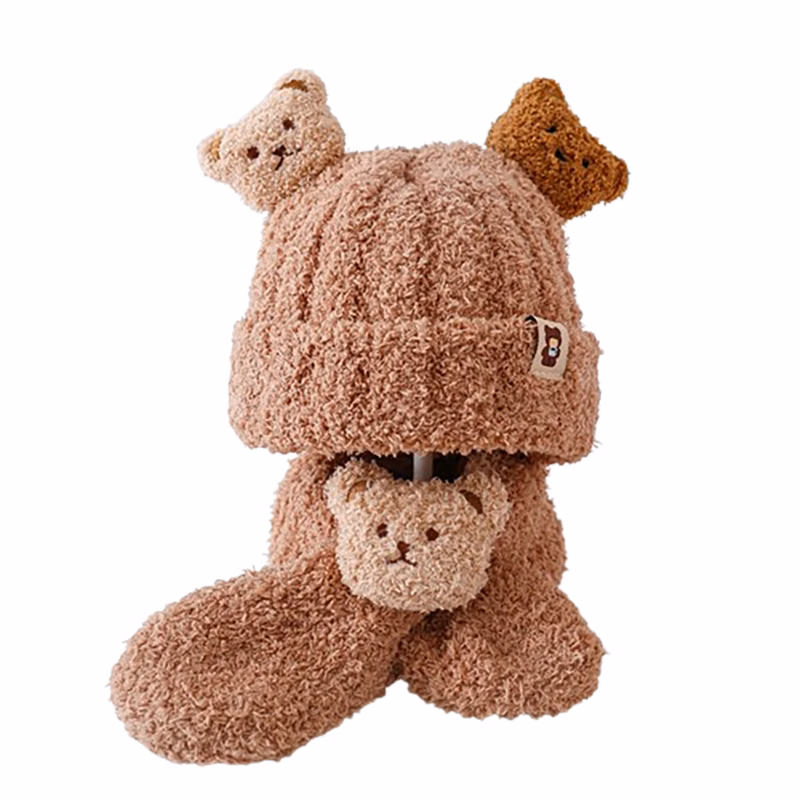 Baby Winter Hat And Scarf Warm Set