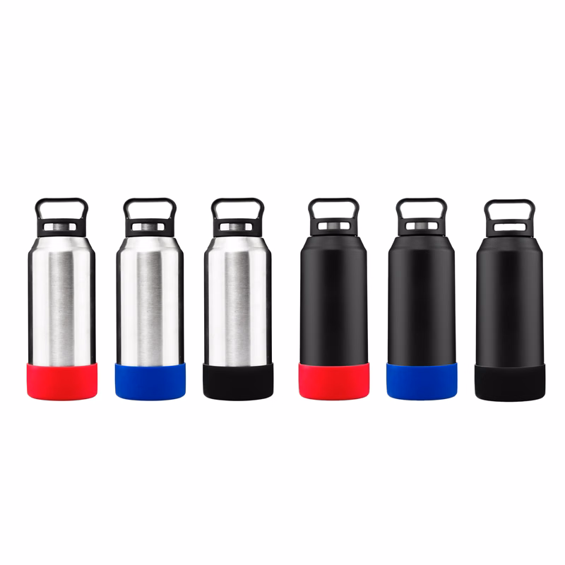 32 oz Growler Bottle w/Silicone Bowl