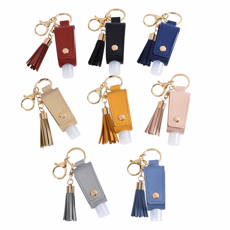 Portable Hand Sanitizer Holder with Keychain