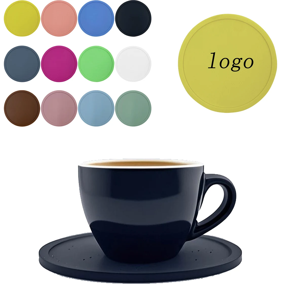 Simple And Anti-Slip Silicone Cup Liner 1