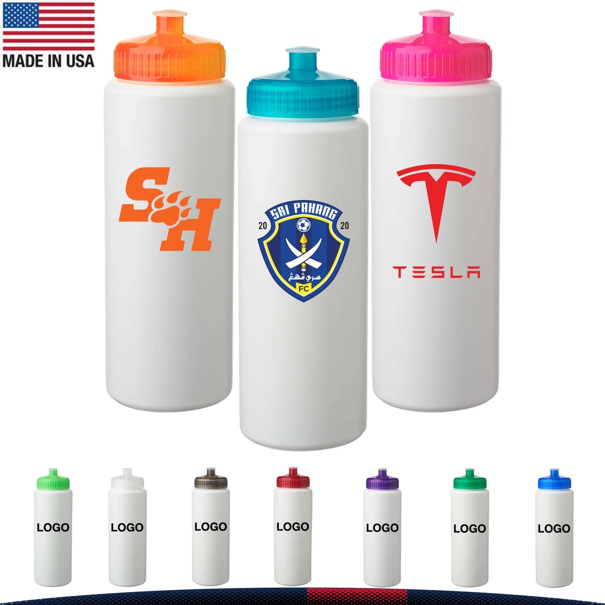 Toleg Plastic Water Bottles - 32 OZ. 1