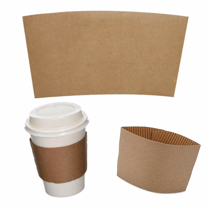 Corrugated Kraft Cup Coffee Sleeves