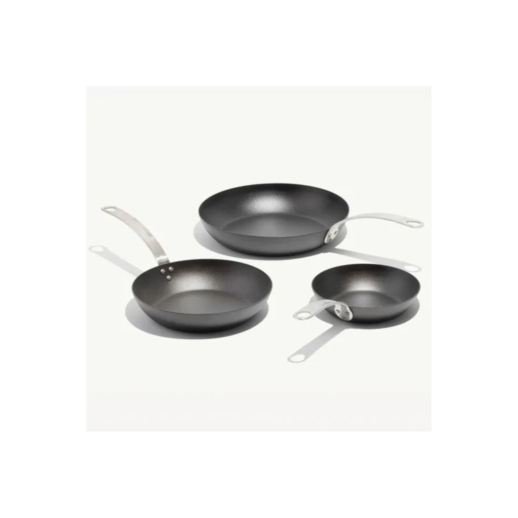 Made-In 3-Piece Carbon Steel Frying Pan Set 1