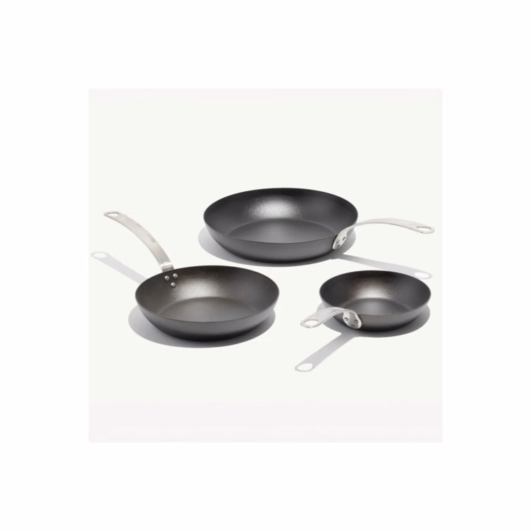 Made-In 3-Piece Carbon Steel Frying Pan Set