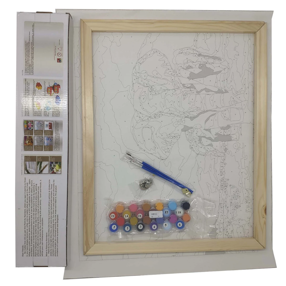 DIY Paintings by Numbers Kit 1