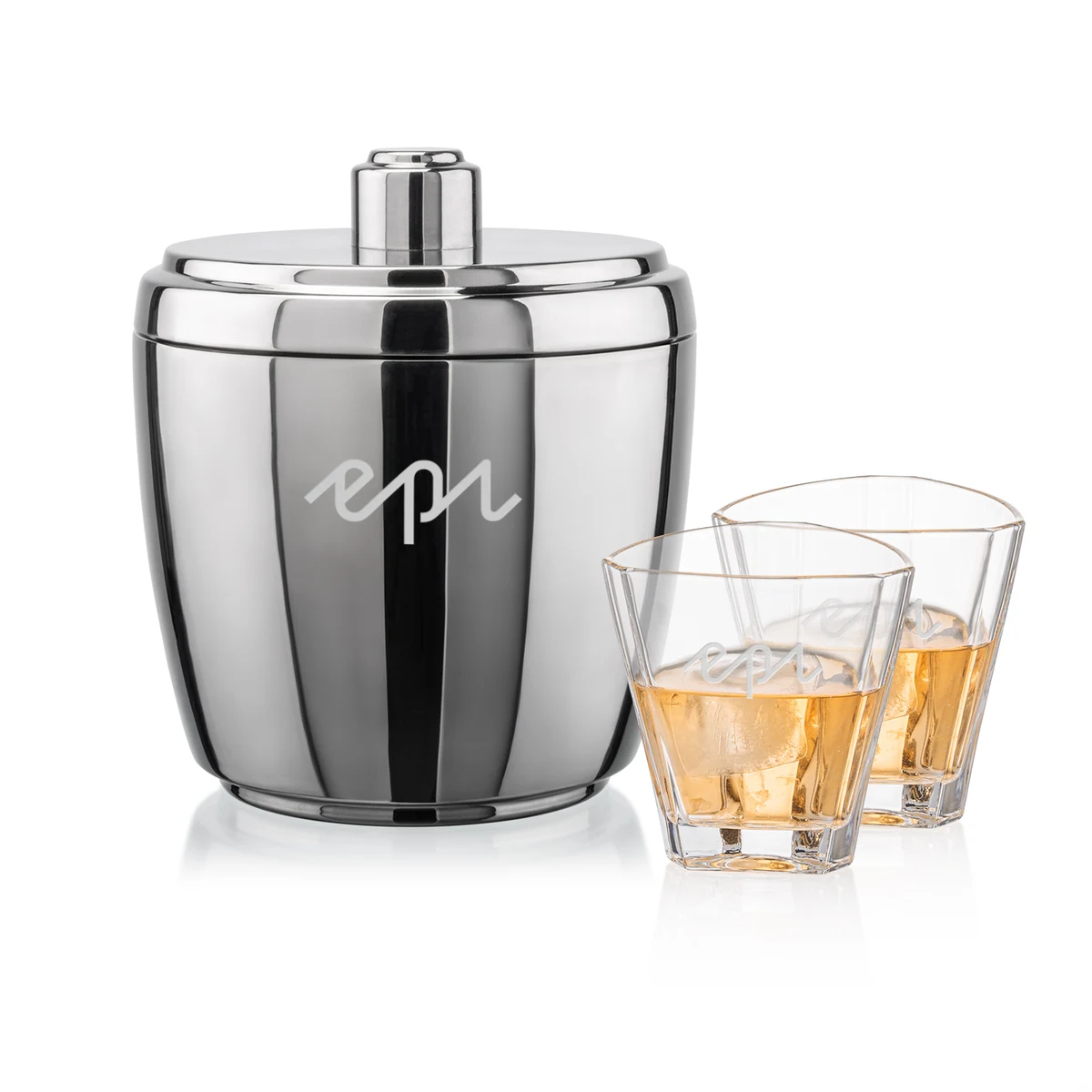 Pescara Ice Bucket & Arrellano On-the-Rocks Set 1