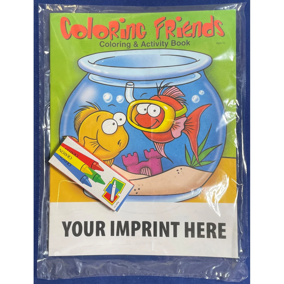 COLORING SET - Coloring Friends Coloring Book Fun Pack 1