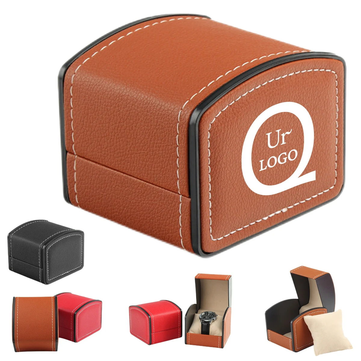 Pu Leather Watch Storage Box 1