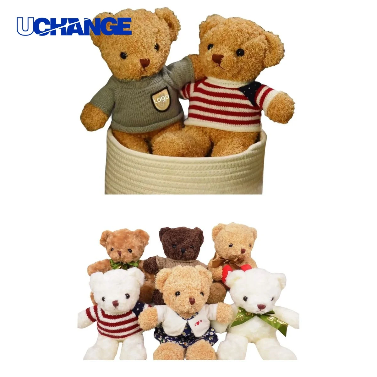 Plush Teddy Bear with Custom T Shirt 1