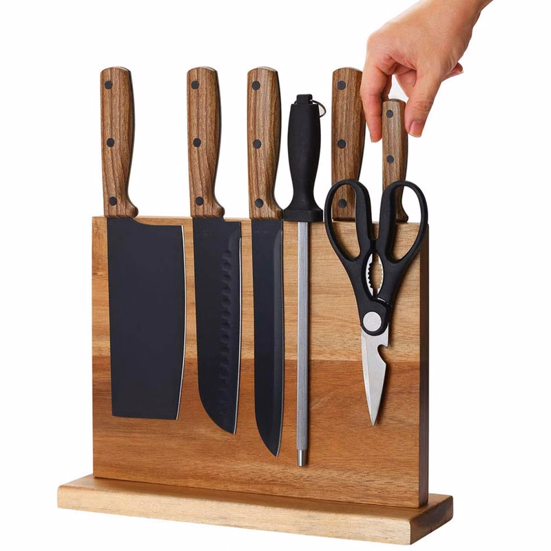 Home Kitchen Magnetic Knife Block Holder