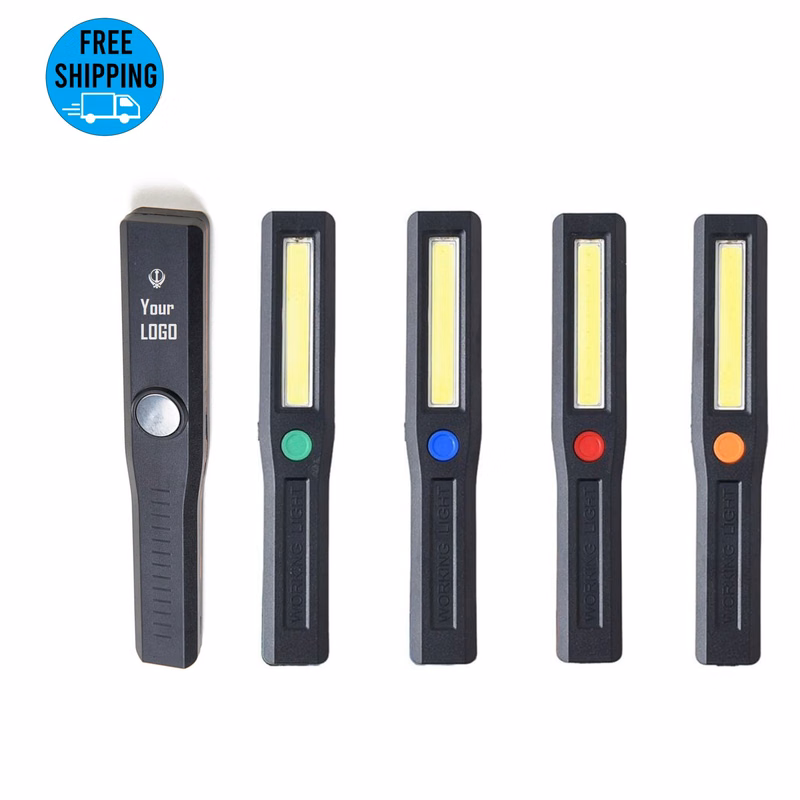 Portable Magnetic COB Flashlight Torch Lamp