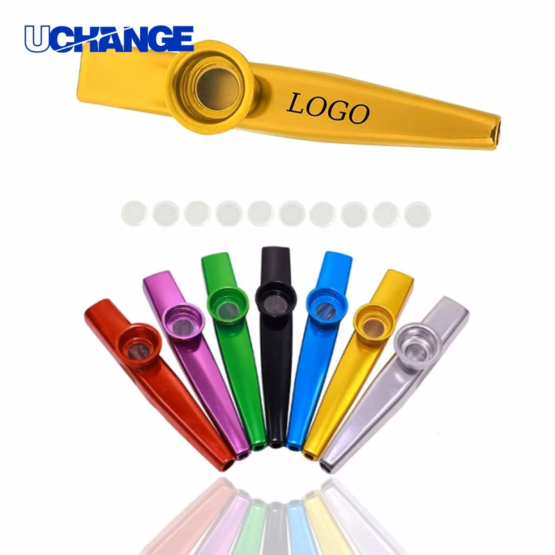 Multi-Color Metal Kazoo Musical Percussion Party Instrument