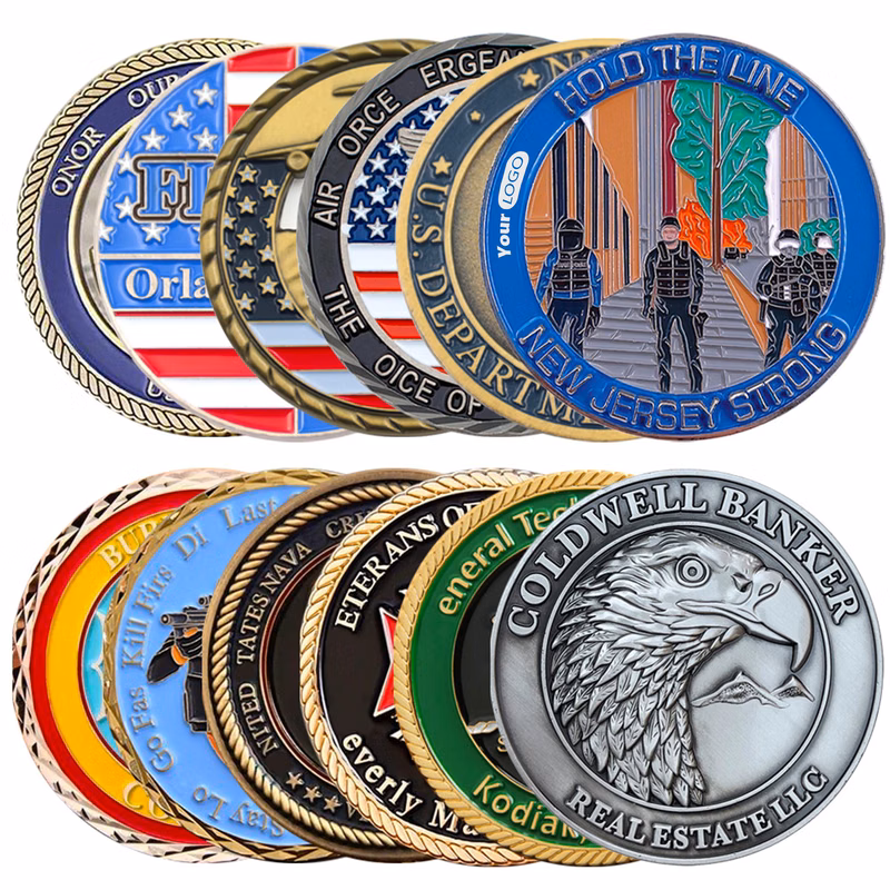 Aluminum Custom Alloy Challenge Coin