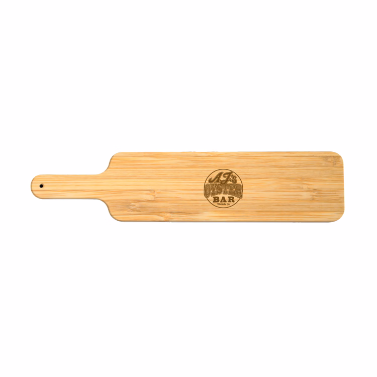 20" Rectangle Paddle Bamboo Cutting Board