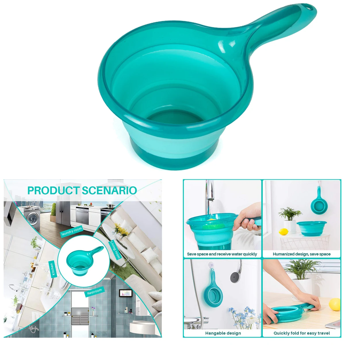Folding Water Ladle 1